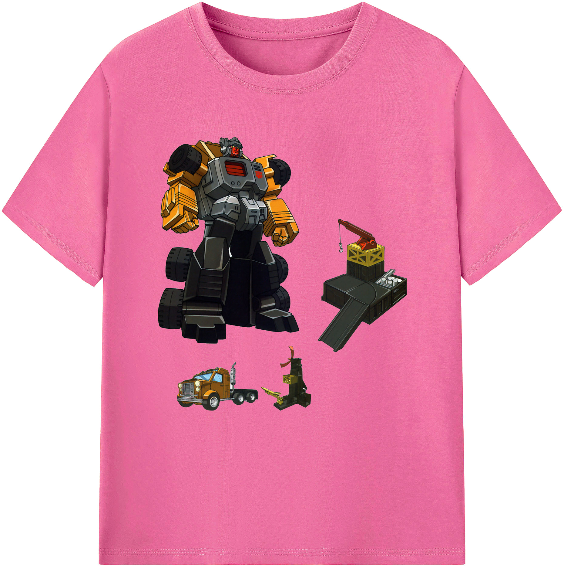 （画像用）  レディースカジュアルプリントTシャツ（綿100％）